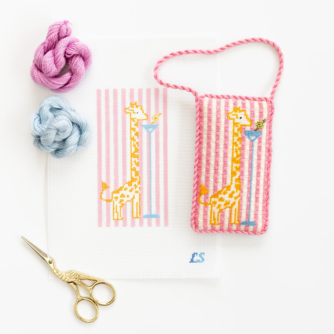 Martini Giraffe Stitch Guide