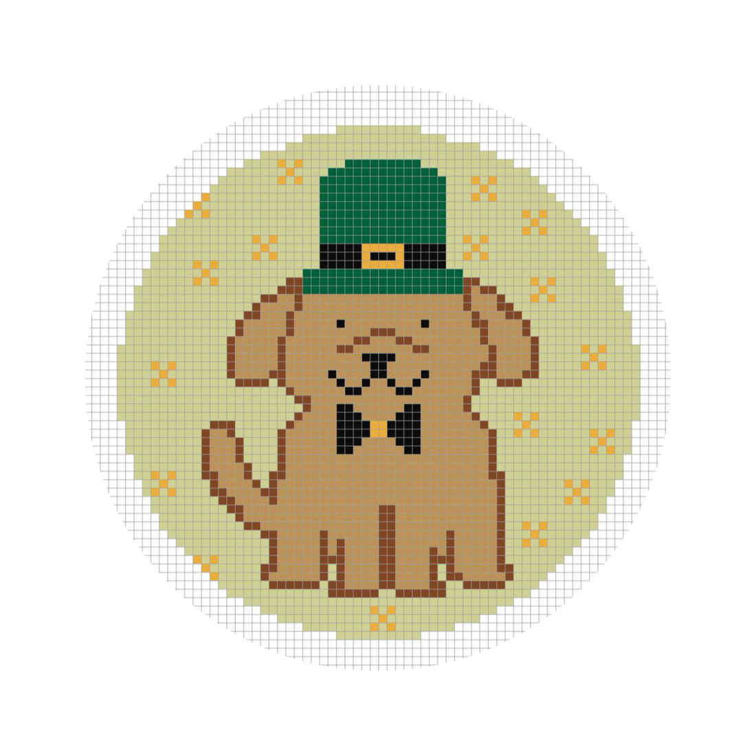 Free Needlepoint St. Patrick’s Day E-Chart!
