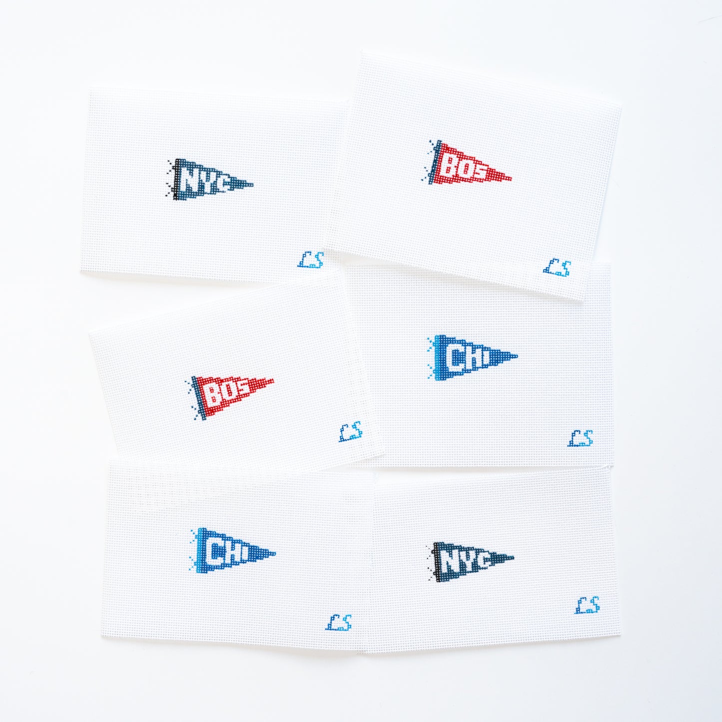 Kitted City Mini Pennant Flag + Free Ship