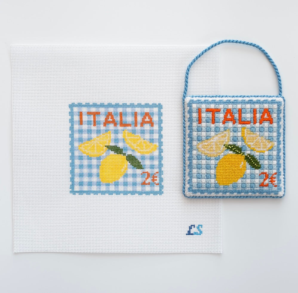 Italy Stamp Needlepoint Stitch Guide