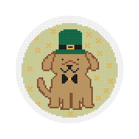 Free Needlepoint St. Patrick’s Day E-Chart!