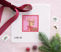 PRE-ORDER: Holiday Pink Deer Stamp