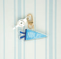 Wholesale NDLPT Pennant Acrylic Charm + Threader