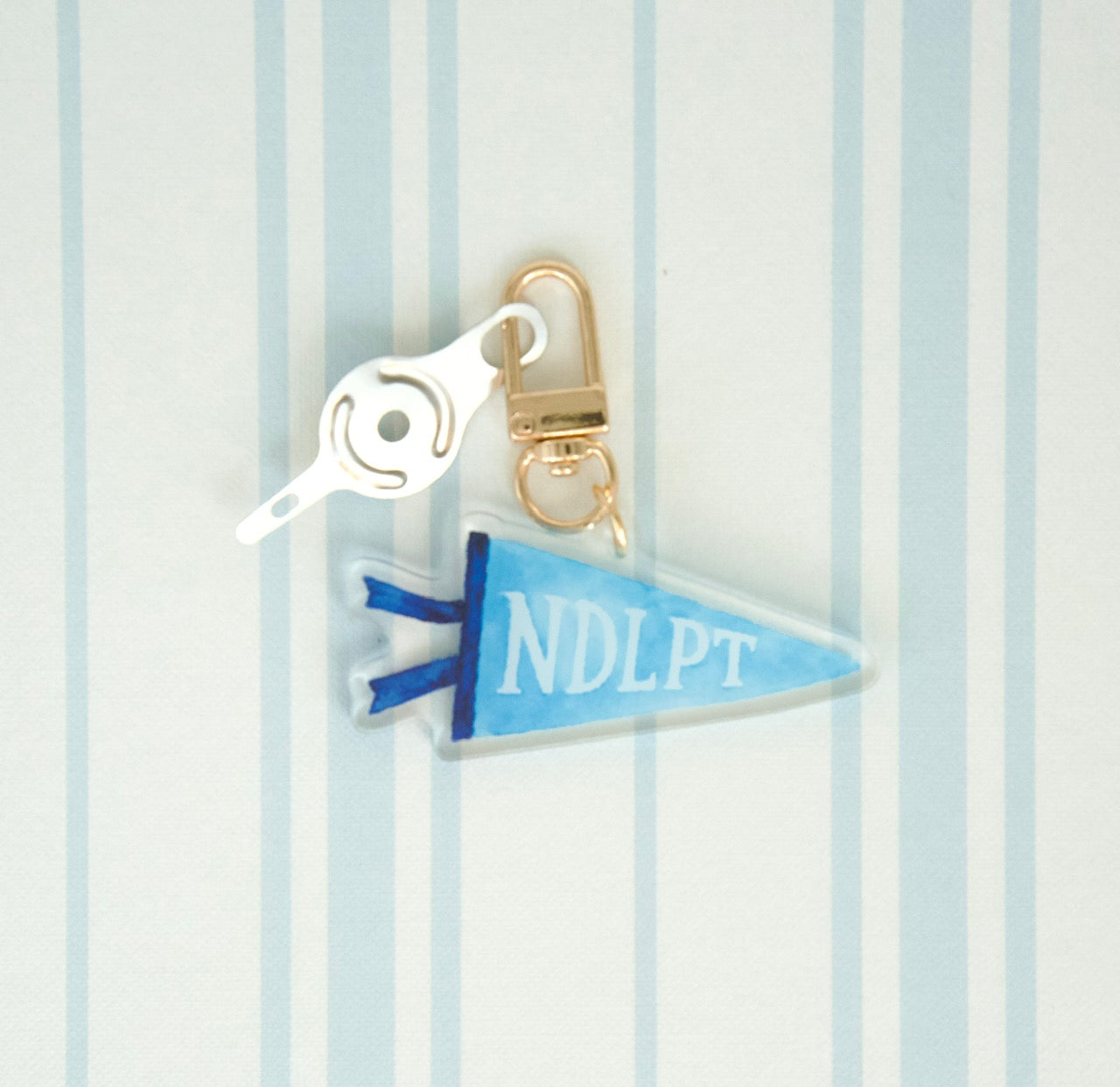 NDLPT Pennant Acrylic Charm, Scissors & Threader