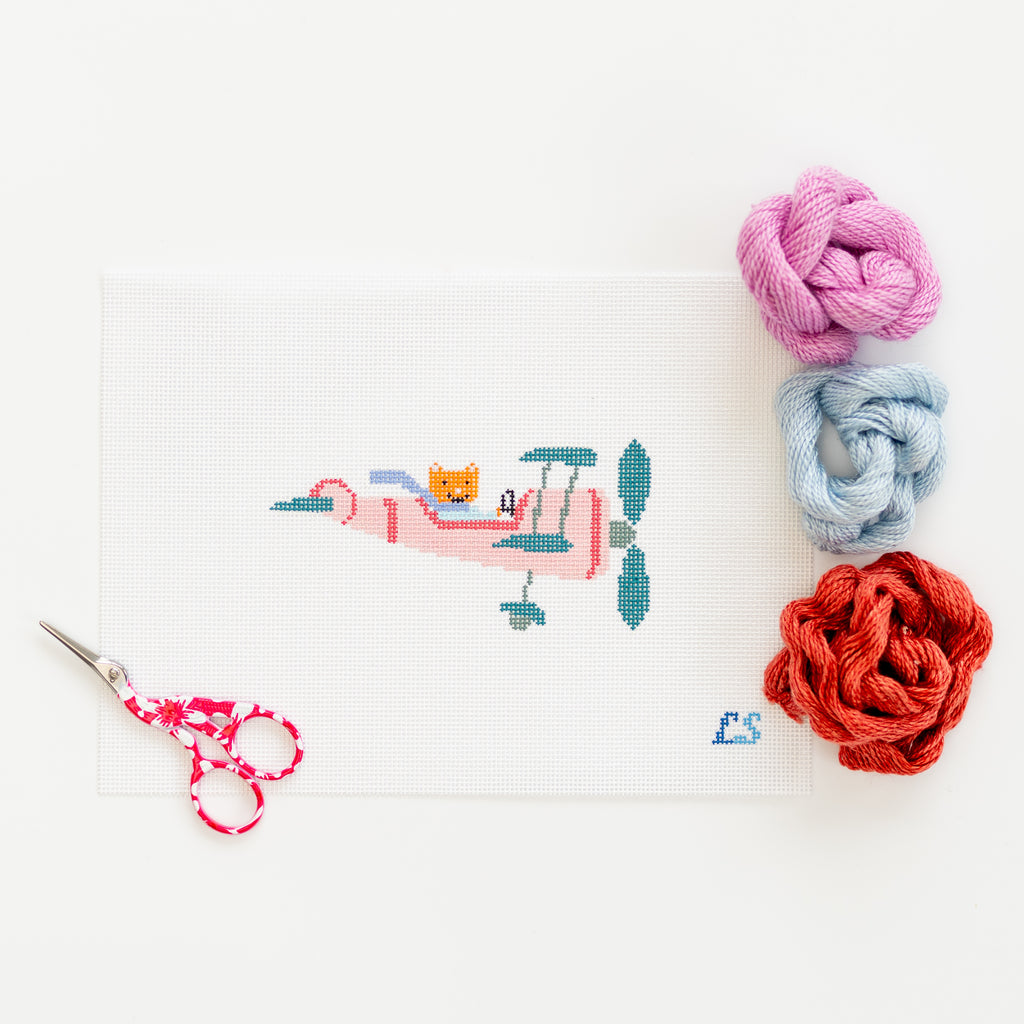 PRE-ORDER: Wholesale Whimsical Cat in Plane