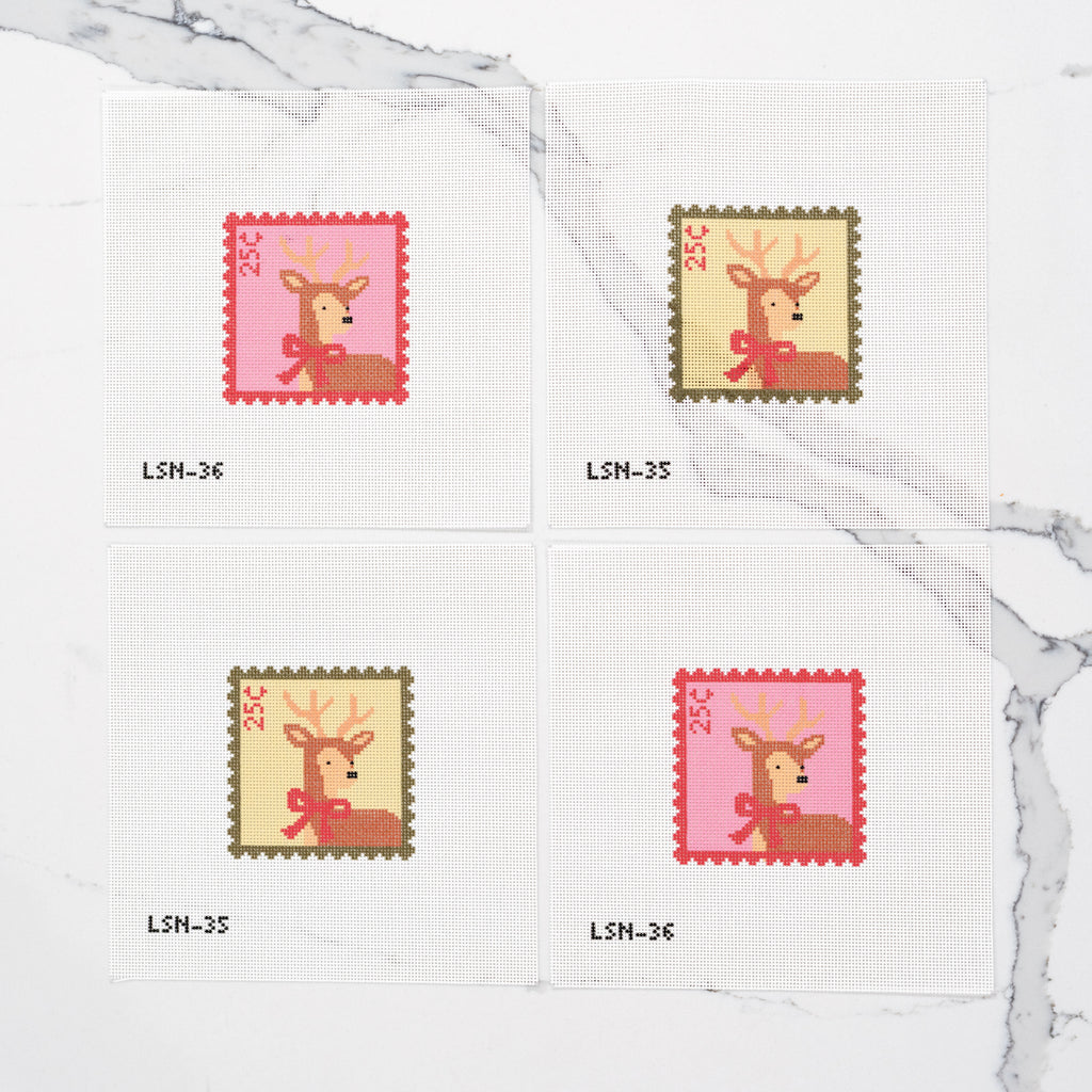 PRE-ORDER: Holiday Green Deer Stamp