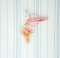 Wildflower Bouquet Acrylic Charm, Scissors & Threader