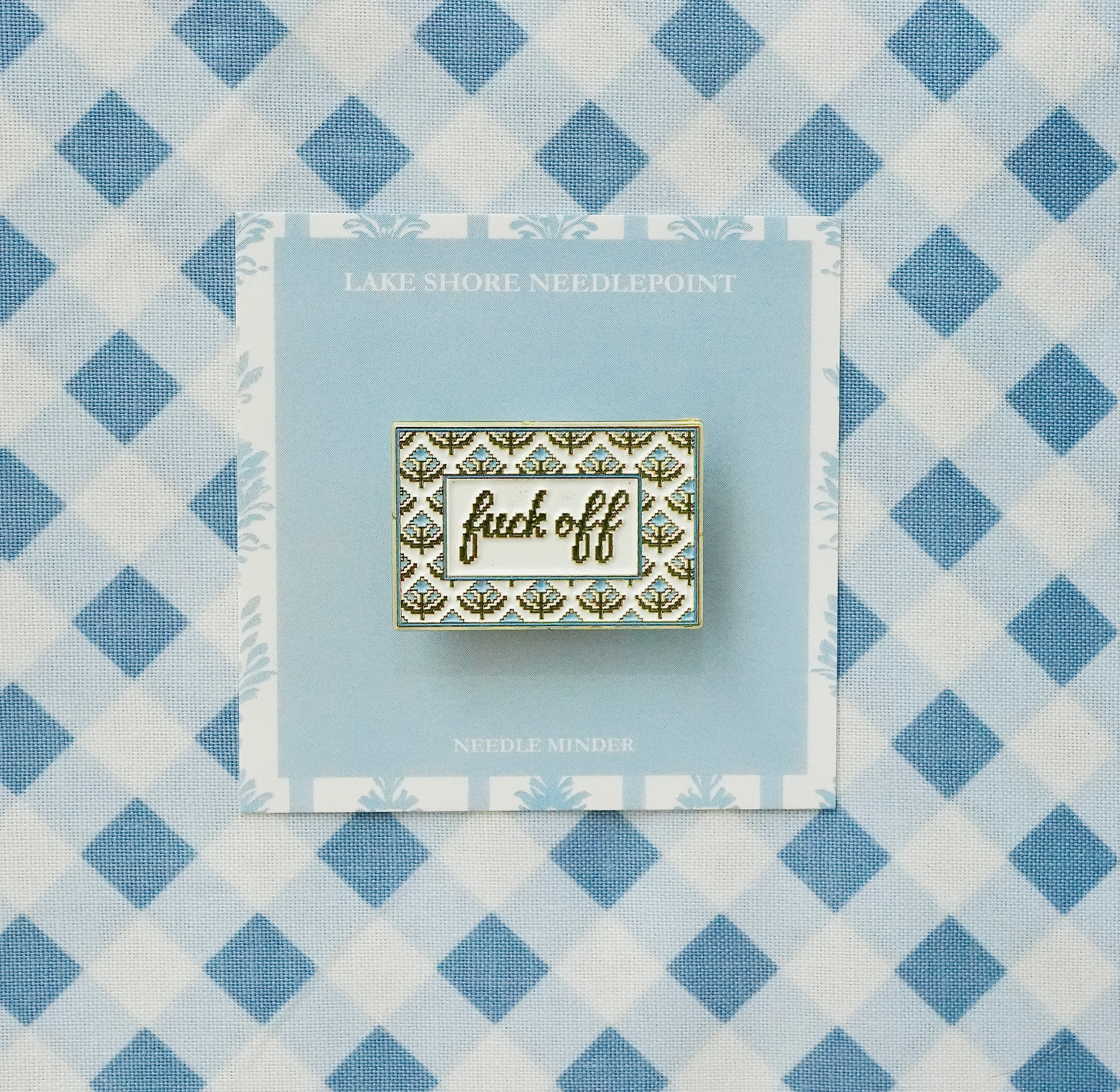 Fuck Off Needle Minder