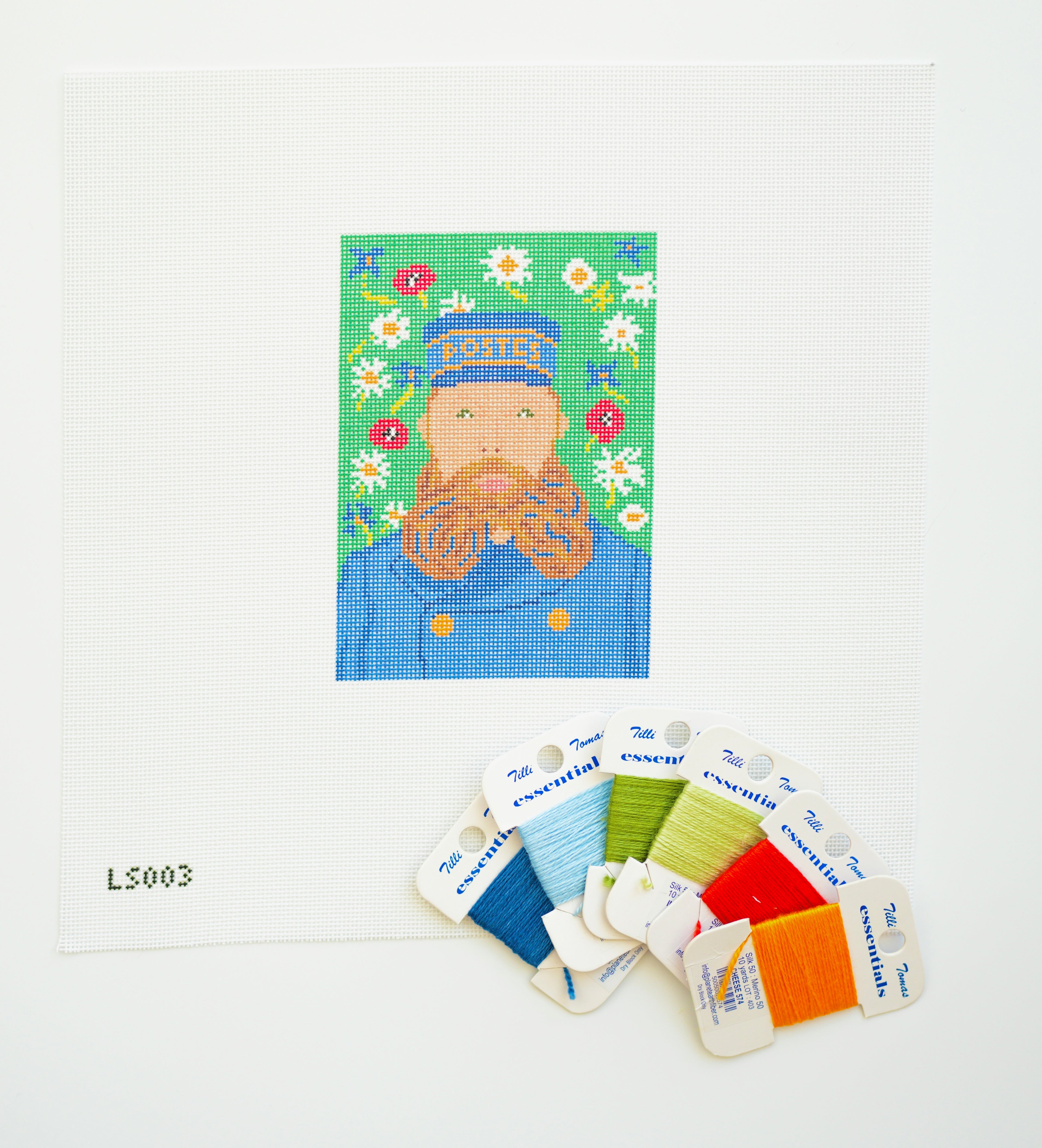 Van Gogh Postman Canvas