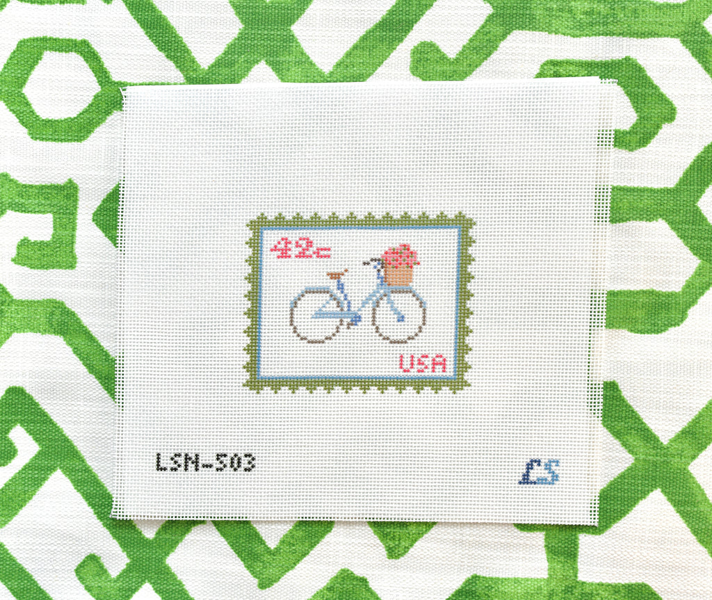 Petals and Pedals Postage Stamp
