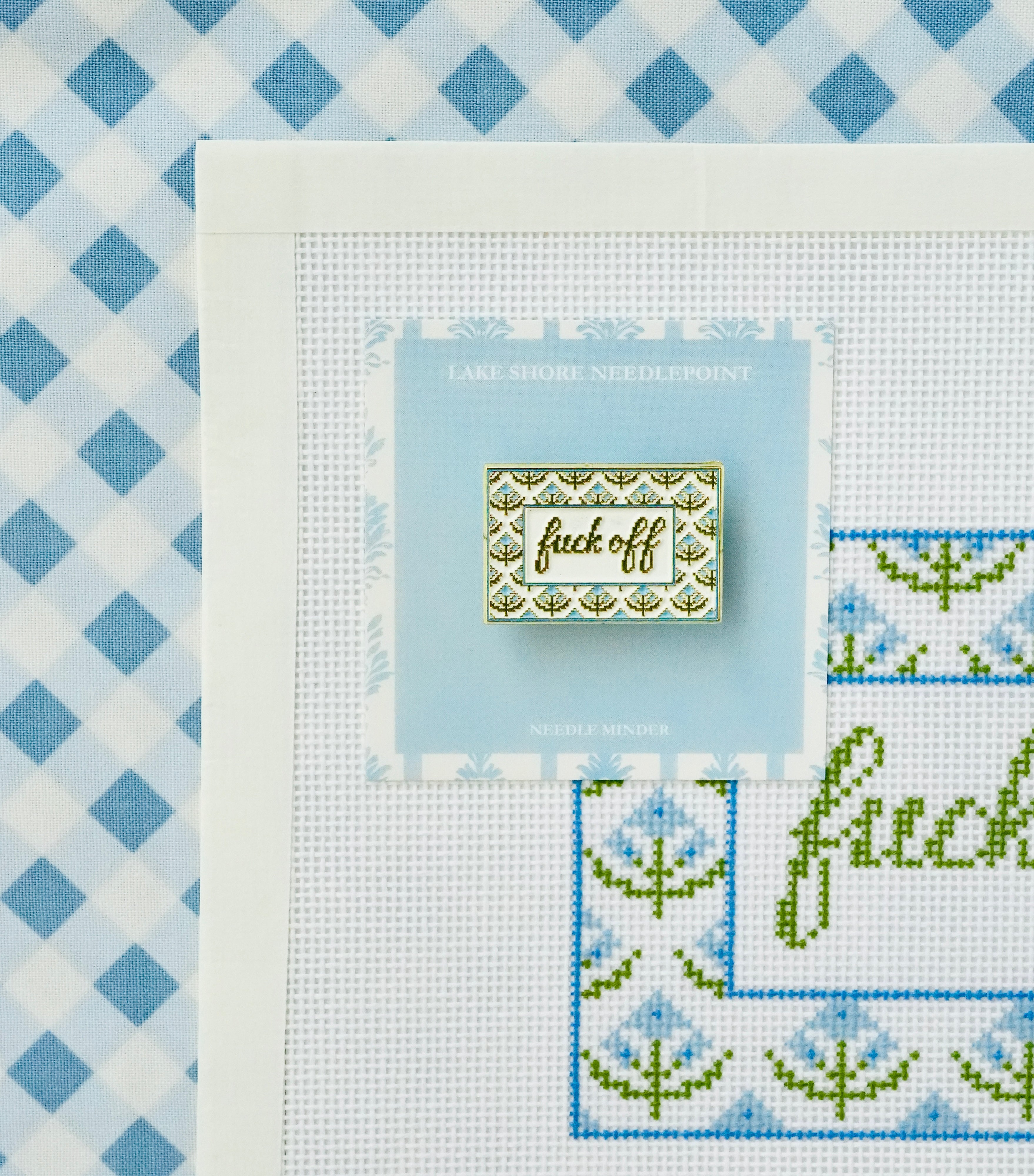 Fuck Off Needle Minder