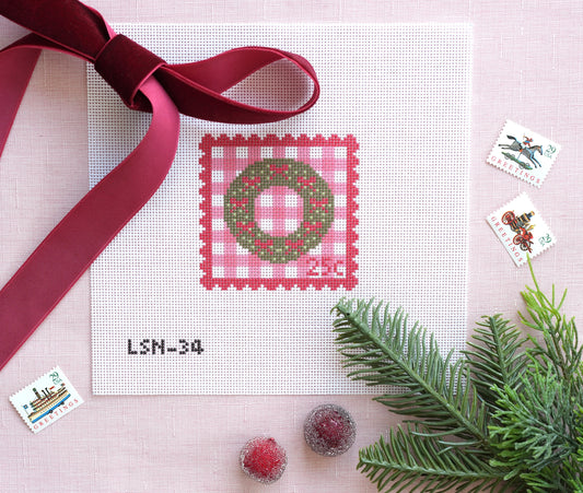 Holiday Wreath Stamp