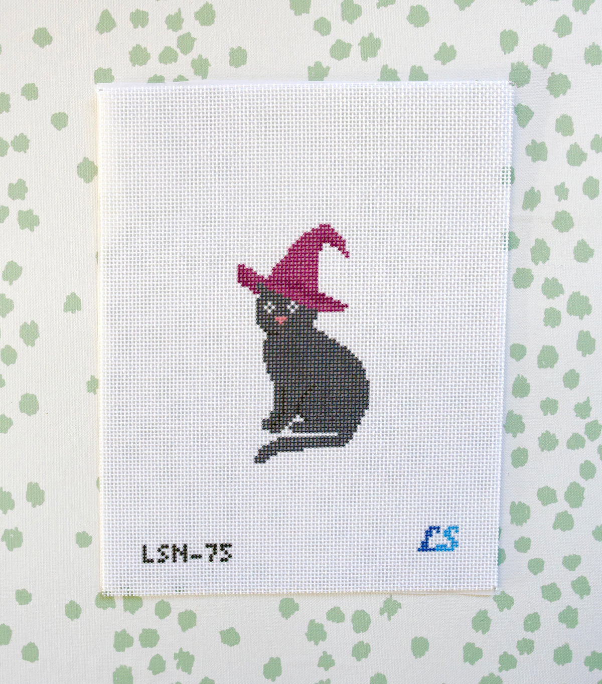 Halloween Cat in Witch Hat