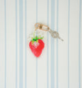 Wholesale Strawberry Acrylic Charm & Threader