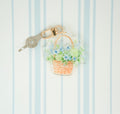 Wholesale Hydrangea Basket Acrylic Charm Threader