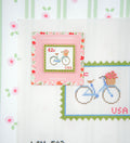 Petals and Pedals Postage Stamp Needle Minder