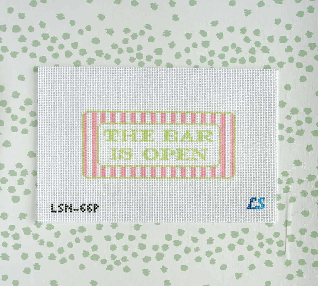 Bar is Open Pink