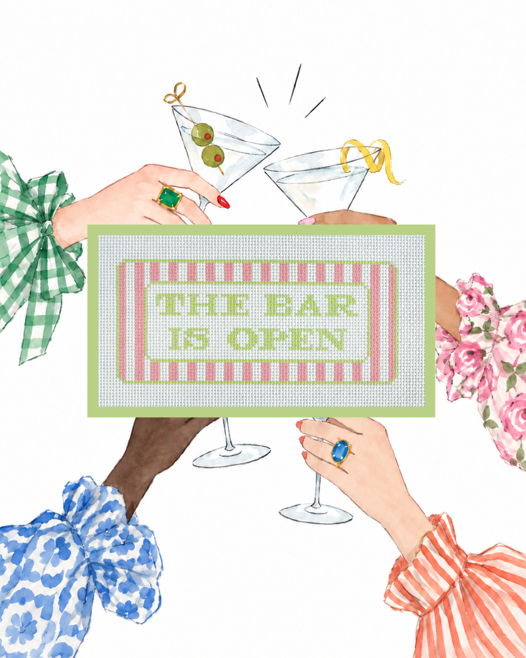 Bar is Open Pink