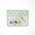 Ivy Floral Needlepoint Project Pouch