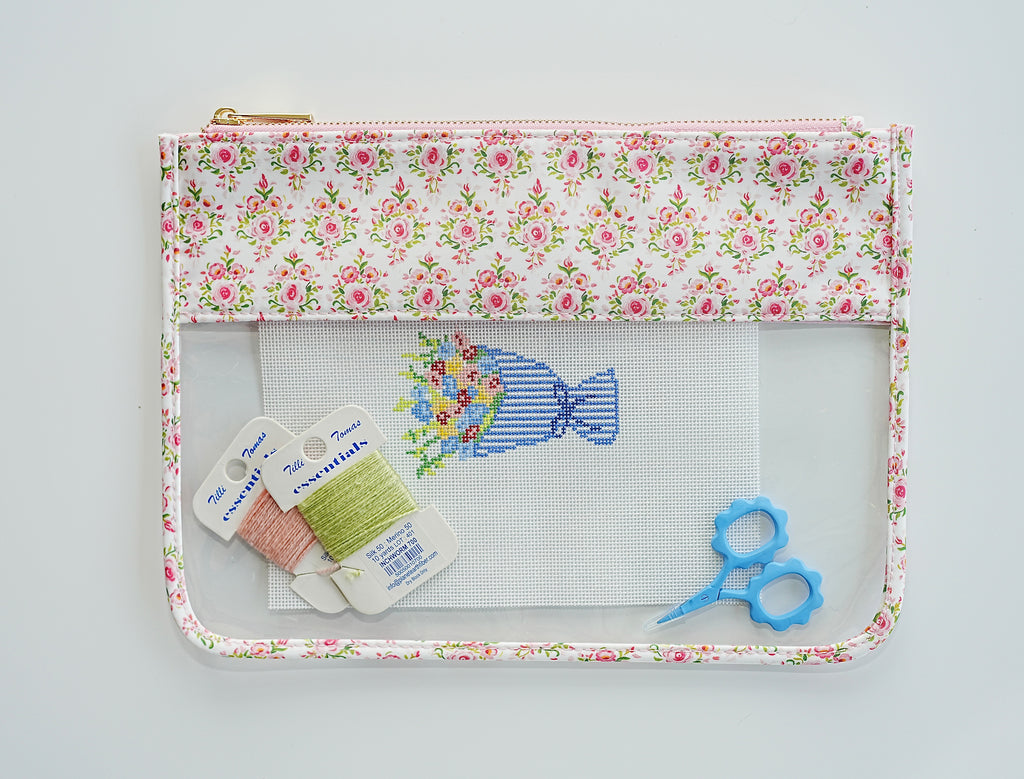 English Rose Project Pouch