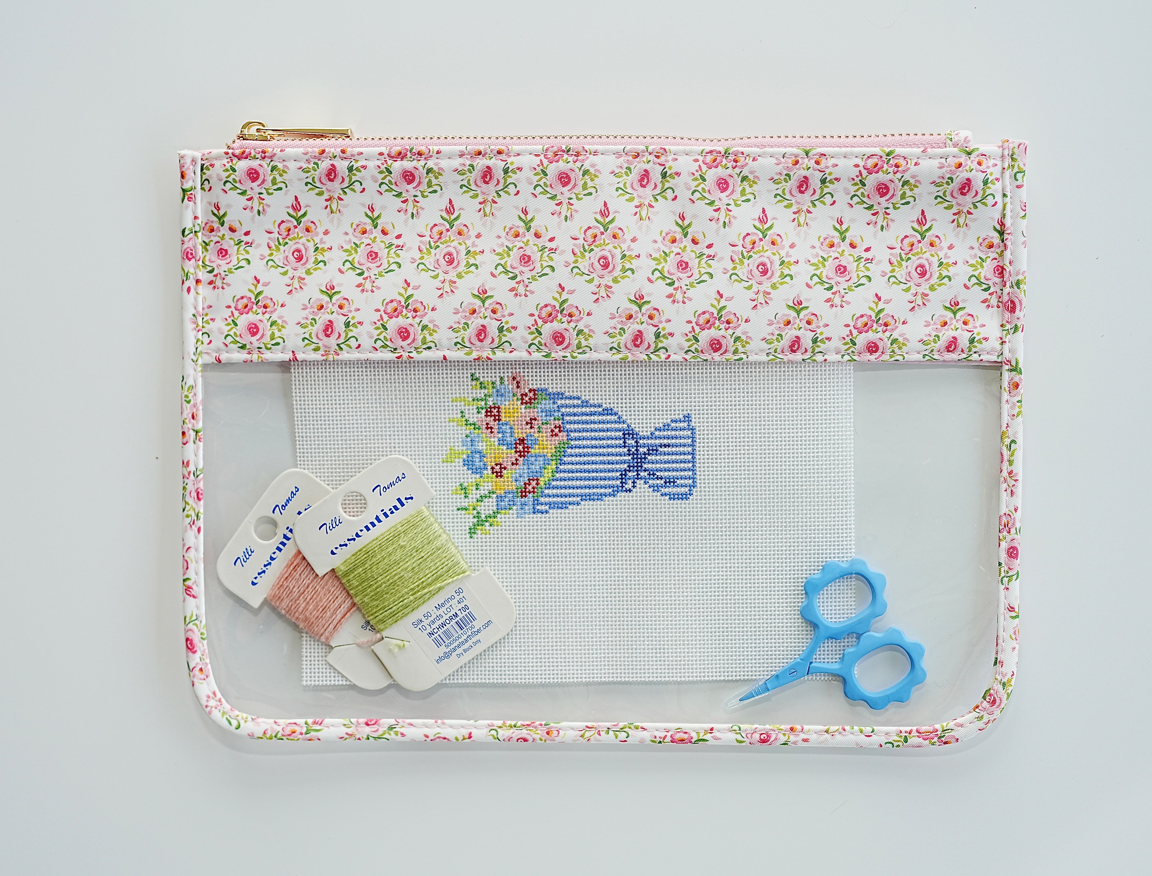 English Rose Project Pouch
